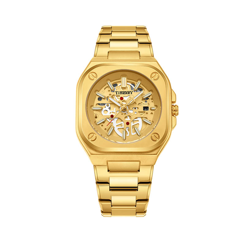 TIMEKEY New Waterproof Luminous Men's Watch Sports High-End Business Butterfly Buckle Watch
