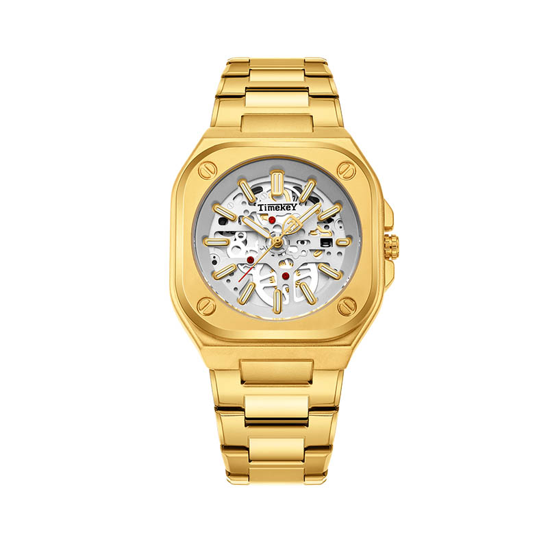 TIMEKEY New Waterproof Luminous Men's Watch Sports High-End Business Butterfly Buckle Watch