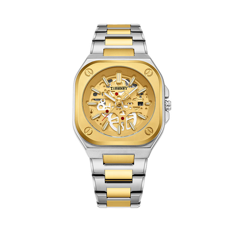 TIMEKEY New Waterproof Luminous Men's Watch Sports High-End Business Butterfly Buckle Watch