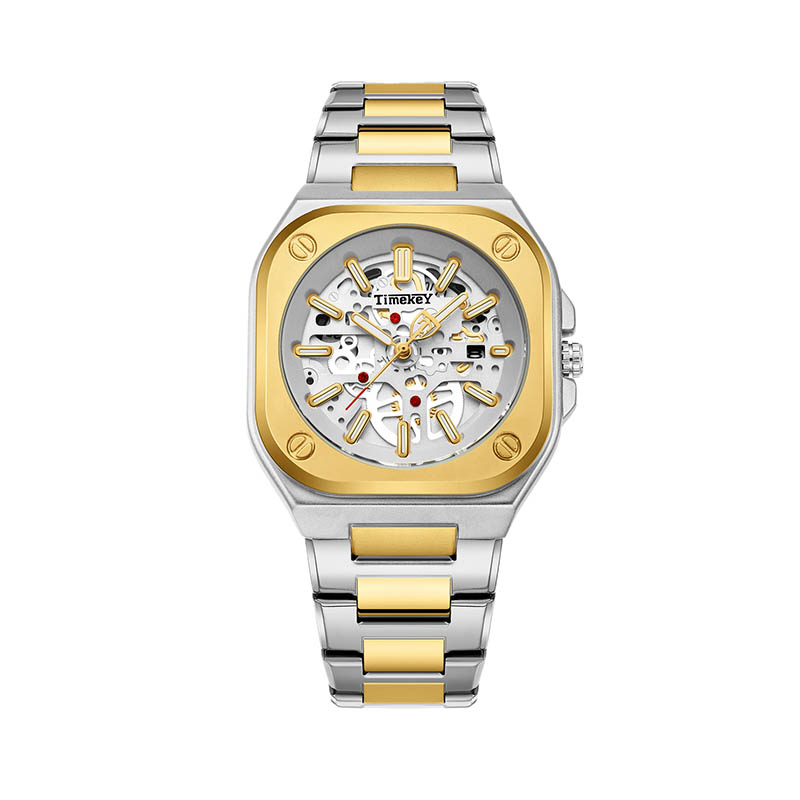 TIMEKEY New Waterproof Luminous Men's Watch Sports High-End Business Butterfly Buckle Watch